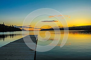 Clear Lake, Riding Mountain National Park, Manitoba, Canada photo