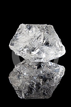 Clear quartz or rock crystal