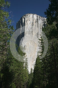 Clear sky over the El Capitan