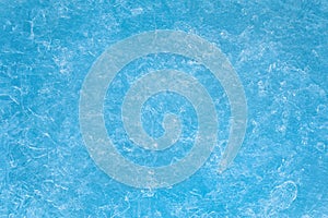 Summer blue ice texture background