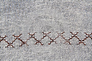 Turkish embroidery pattern as background