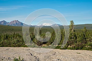 Clear unobstructed view of Mt Denali - Mt McKinley in Denali photo