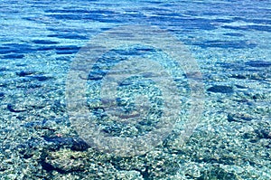 Clear water of Samoa