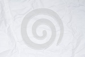 Clear White creased paper background texture