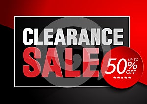 Clearance sale