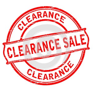 Clearance sale