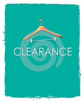 Clearance Sales Poster