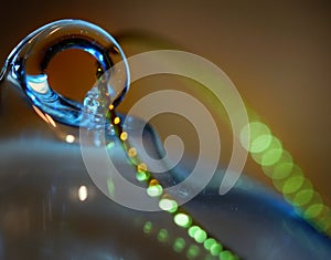 Clearglass globe and bokeh