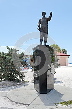 Clearwater Beach Florida Statue