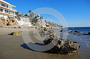 Cleo Street Beach, Laguna Beach, California.