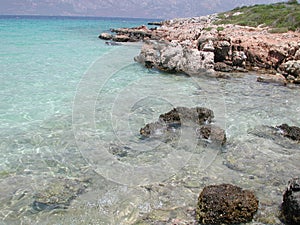 Cleopatra beach in Turkey.