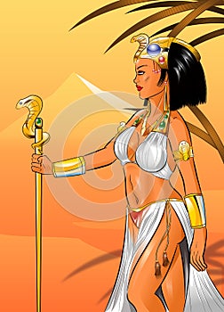 Cleopatra the desert queen