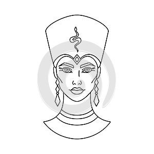 Cleopatra queen of Egypt.