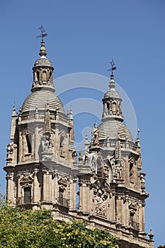 Clerecia Church in Salamanca, Spain