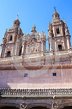 The ClerecÃ­a Church in Salamanca in Spain