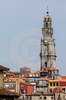 Clerics Tower in Porto, Portugal