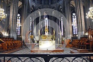 Clermont-Ferrand cathedral, altar