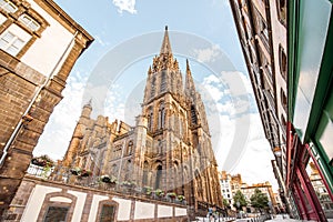 Clermont-Ferrand city in France photo