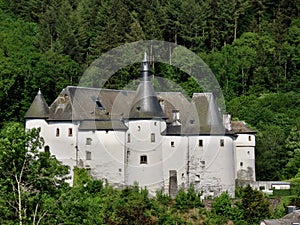 Clervaux castle in Luxembourg
