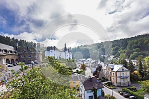 Cityscape Clervaux in Luxembourg