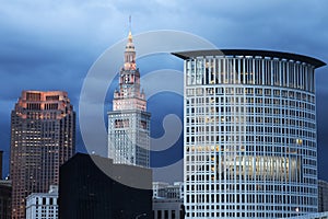 Cleveland evening time