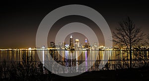 Cleveland Ohio Skyline