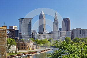 Cleveland, Ohio Skyline