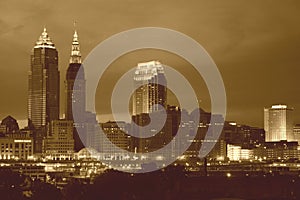 Cleveland In Sepia