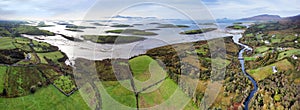 Clew Bay Aerial Panoramic photo