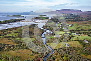 Clew Bay Ireland Aerial photo