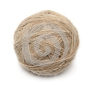 Clew of wool thread