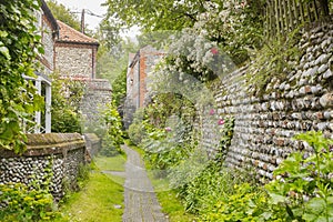 Cley next the Sea, Norfolk, UK, Beautiful Back Lane