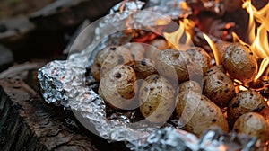 A clic camping staple these foilwrapped campfire potatoes are a simple and delicious addition to any outdoor meal. Enjoy