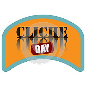 Cliche Day sticker