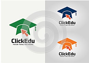 Click Education Logo Design Template