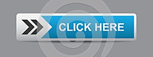 Click here button blue