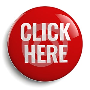 Click Here Red Icon Button