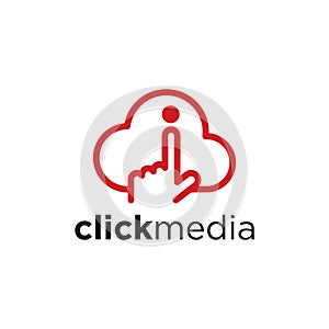Click media logo design template