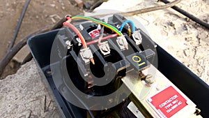 Electrical DOL starter