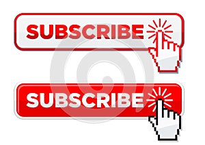 Cursor presses button subscribe