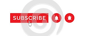 Clicking Subscribe Button with Ringing Bell for Channel Subscriptions