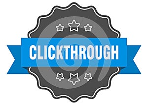 clickthrough label