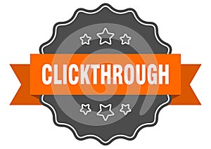 clickthrough label