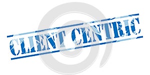 Client centric blue stamp