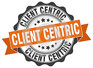 client centric seal. stamp photo