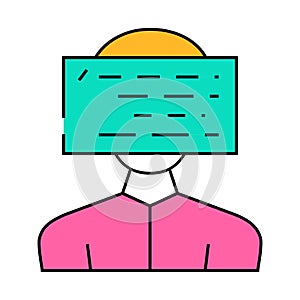 client programming kyc icon color illustration