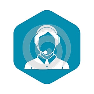 Client services , phone assistance icon