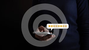 Client is typing password to access data, security verification concept for login, secure for Internet user