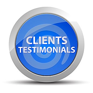 Clients Testimonials blue round button