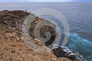 Clif in Callo salvaje, Tenerife Canary islands